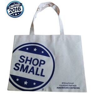 Opening Ceremony Shop Small Tote Bag 2016 White Blue Limited Edition Amex Rare